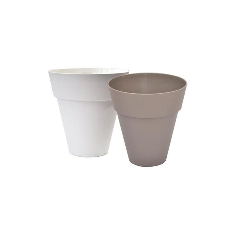 Vasi Dallas Tortora Hl.36 Cm. D.35