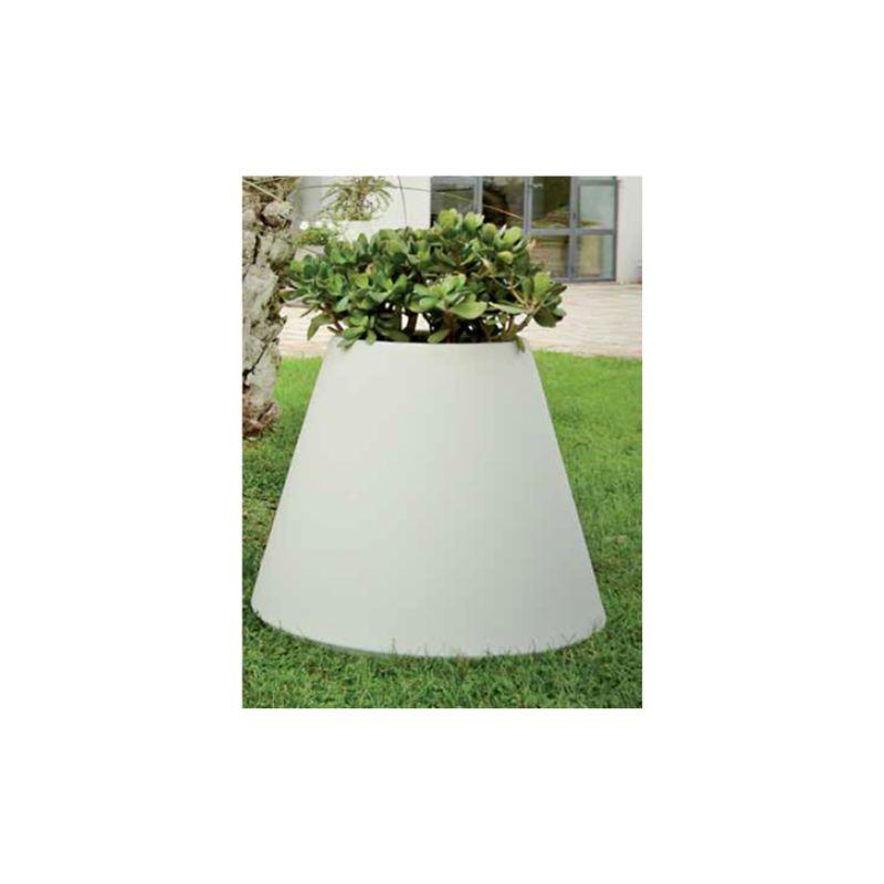 Vaso Conico mod. Vulcano h 50 - Antracite - Linea by Telcom - Vasar