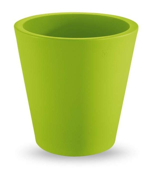 Veca - Vaso Cosmos Single Tondo | 45 cm - Grigio Fumo