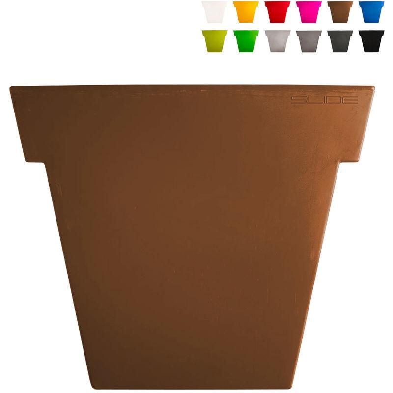 Vaso per piante Il Vaso 140 cm design moderno | Colore: Marrone - SLIDE