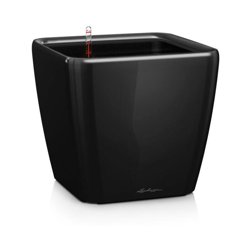 Vaso da interno e esterno quadro Premium ls 21 cm - Nero Lucido - Nero Lucido