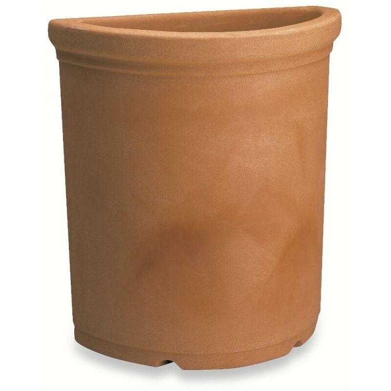 Vaso Resina a Muro Liscio cm. 49 Anticato