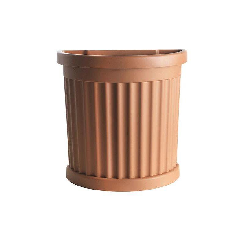 Vaso 'Roma' Cm 27 x 52 x h 49 Lt. 35 Terracotta