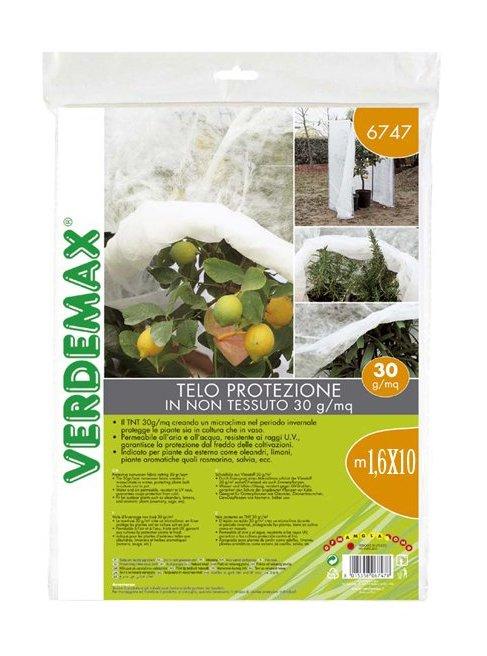 VELO DI PROTEZIONE IN TNT 30 GR/MQ 1,6X10 M SPECIFICO LIMONI - Verdemax