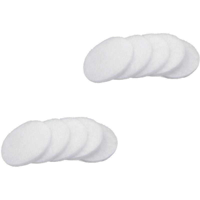 vhbw 10x Filtro Antipolvere per Ventola, Diffusore d'Aria Esterno a Parete come Lunos 37214