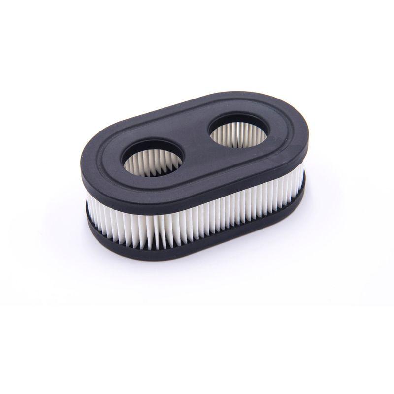 Filtro dell'aria in carta di ricambio 11,1 x 6,7 x 3,4cm nero, bianco per tosaerba come Briggs &amp; Stratton 593260 - Vhbw