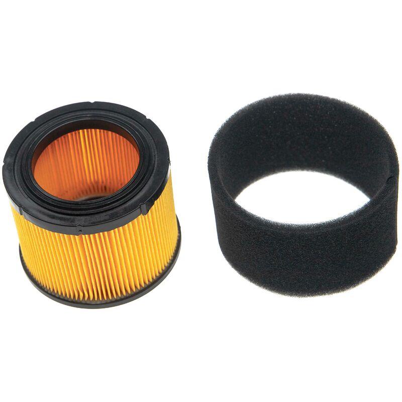 filtro di ricambio (1x filtro in spugna, 1x filtro dell'aria) sostituisce Kawasaki 11029-7023 per tagliaerba - Vhbw