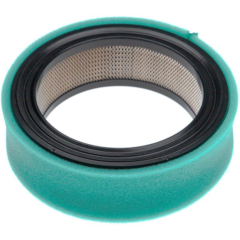 vhbw set di filtri (1x filtro dell'aria, 1x pre-filtro) compatibile con Case 210, 220, 222, 224 trattorino tagliaerba, tosaerba falciatrice