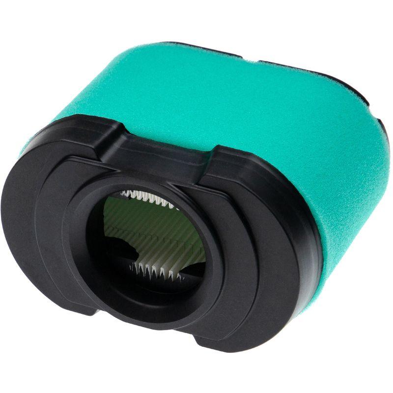 vhbw set di filtri (1x filtro di carta, 1x filtro in spugna) compatibile con John Deere Z525E, Z625 trattorino tagliaerba, tosaerba falciatrice