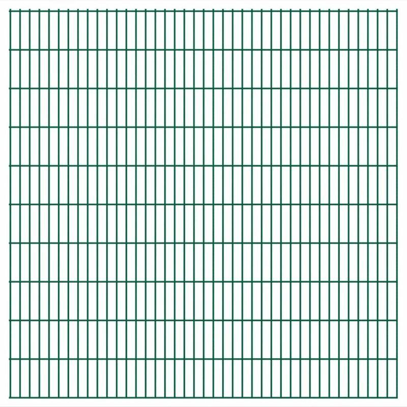 vidaXL 2D Pannelli di Recinzione Giardino 2008x2030 mm 50 m Verde - Verde