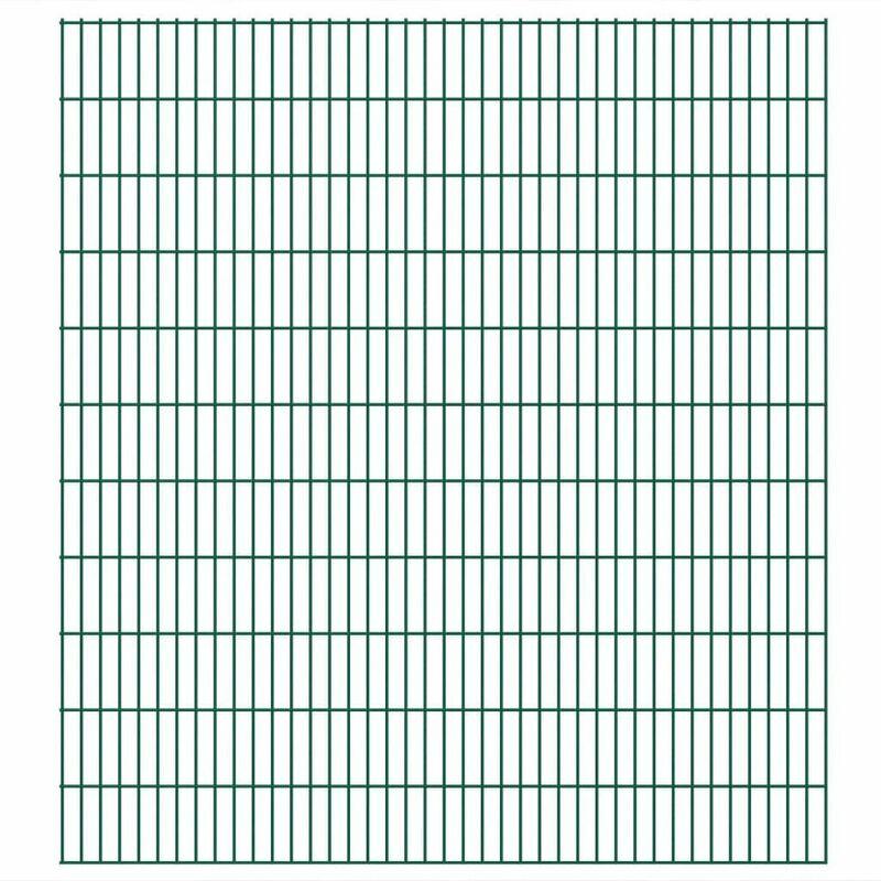 vidaXL 2D Pannelli di Recinzione Giardino 2008x2230 mm 44 m Verde - Verde