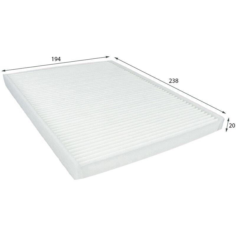 LEDLUX KFE2101 Filtro Abitacolo W2101 E652 1987432224 Z550 53.191.00 CU24004 K1332 - WAG