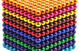 1000Pcs 3mm Set di sfere magnetiche Magic Magnet Cube Building Toy per mix antistress a 10 colori