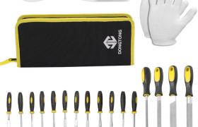 19 File PCS acciaio Kit assortiti raspa riparazione Tool Set con Storage Bag - ASUPERMALL