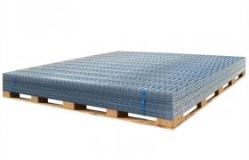 2D Pannello di Recinzione Giardino 2008x1230 mm 4m Argento - ASUPERMALL