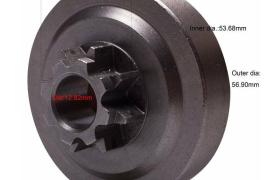 Doctor Machine - Campana frizione 1/4' 8Denti - Pignone per Motosega 25cc 2500