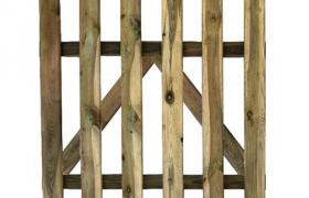 CANCELLETTO Cancello in LEGNO Impregnato in autoclave 100X100H CM PAPILLON