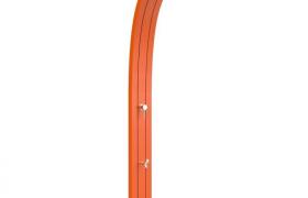 Doccia Spring con lavapiedi Arancione cm 26x12x224 ARKEMA DESIGN - prodotto made in Italy CV-A120/2009