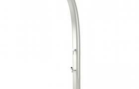 Doccia da giardino Jolly Perla Bianca cm 226x16,5x15 CV-A520-TL/9400 - Arkema Design-prodotto Made In Italy - ARKEMA DESIGN - PRODOTTO MADE IN ITALY