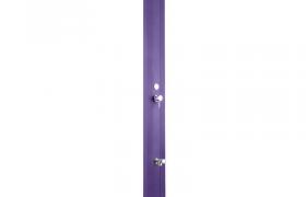 Doccia Solare Da Esterno Giardino 30l Miscelatore E Lavapiedi Arkema Spring S Viola
