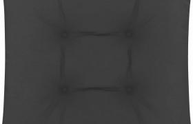 Cuscino per Pavimento e Pallet 60x61x10 cm Nero VD45938 - Hommoo Cuscino per Pavimento e Pallet 60x61x10 cm Nero VD45938 - Hommoo