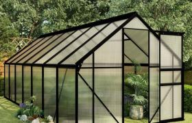 Serra Antracite in Alluminio 8,17 m2 VD46370 - Hommoo