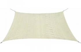Vela Parasole in HDPE Quadrata 2x2 m Crema VD25030 - Hommoo