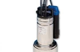 Lowara pompa da DRENAGGIO DOMOS7 GT Monofase 0,55Kw acque SPORCHE svuotamento pozzi neri fogna liquami automatica Girante Bicanale inox salvaspazio