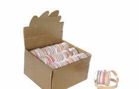 Nastri Glitter da 2,7 mt (1 Nastro Composto da 6 Nastrini)