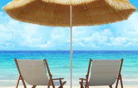 Ombrellone Mare Spiaggia Giardino Hawaii 210cm Con Frange Palo 32mm Acciaio Ombrellone Mare Spiaggia Giardino Hawaii 210cm Con Frange Palo 32mm Acciaio