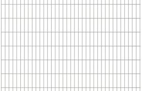 Pannelli recinzione giardino 2D 2008x1630 mm 4 m argento - ASUPERMALL