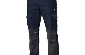 Pantaloni da lavoro con tasconi tago - blue, misura xl - Siggi