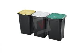 Set 3 Pattumiere Tontarelli Cover Line Lt. 44