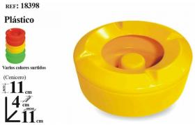 Posacenere Plastica Tondo Cm.11 Col. Ass. - BIGHOUSE IT
