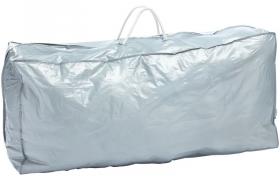 Rainexo borsa protettiva antistrappo altamente resistente per 4 sdraio con schienale alto, 1,30 x 0,35 x 0,60 m, argento/grigio - RAIN EXO
