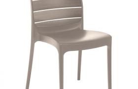 Grand Soleil - Sedia polimerica ecologica (Greenpol) - Juta