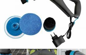 Spazzola Elettrica Rotante Multiuso Cordless E Ricaricabile 3 In 1