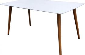 Tavolo Da Giardino 160x90x75 Cm In Alluminio Vorghini Sion Bianco