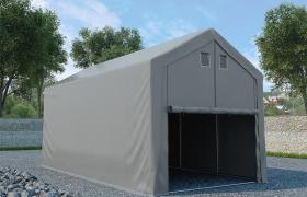 Tenda Capannone in PVC 3x6 m Grigio - Grigio - Vidaxl