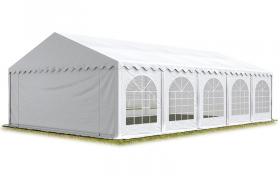 6x10 m ignifugoTendone per feste PREMIUM PVC bianco 100% impermeabile Gazebo da giardino Tendone da esterno Tenda party - TENDAPRO.IT