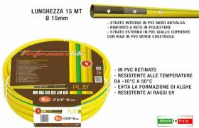 Tubo X Irrigazione Play D.5/8X15Mm. Mt.15