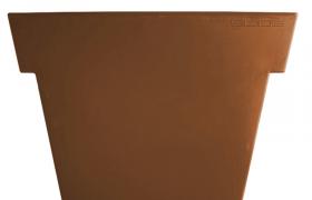 Vaso per piante Il Vaso 140 cm design moderno | Colore: Marrone - SLIDE