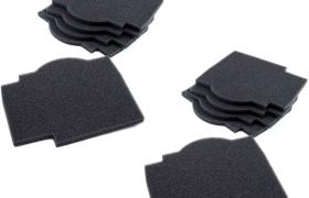 vhbw 10x Filtri per Ventilatore, ventola di scarico come Lunos 39721