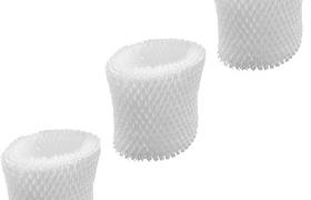 3 x Filtro compatibile con Philips HU4706/11 umidificatore, Sostituisce Philips HU4136/10 filtro umidificatore - pacco tre filtri - Vhbw