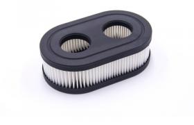Filtro dell'aria in carta di ricambio 11,1 x 6,7 x 3,4cm nero, bianco per tosaerba come Briggs &amp; Stratton 593260 - Vhbw